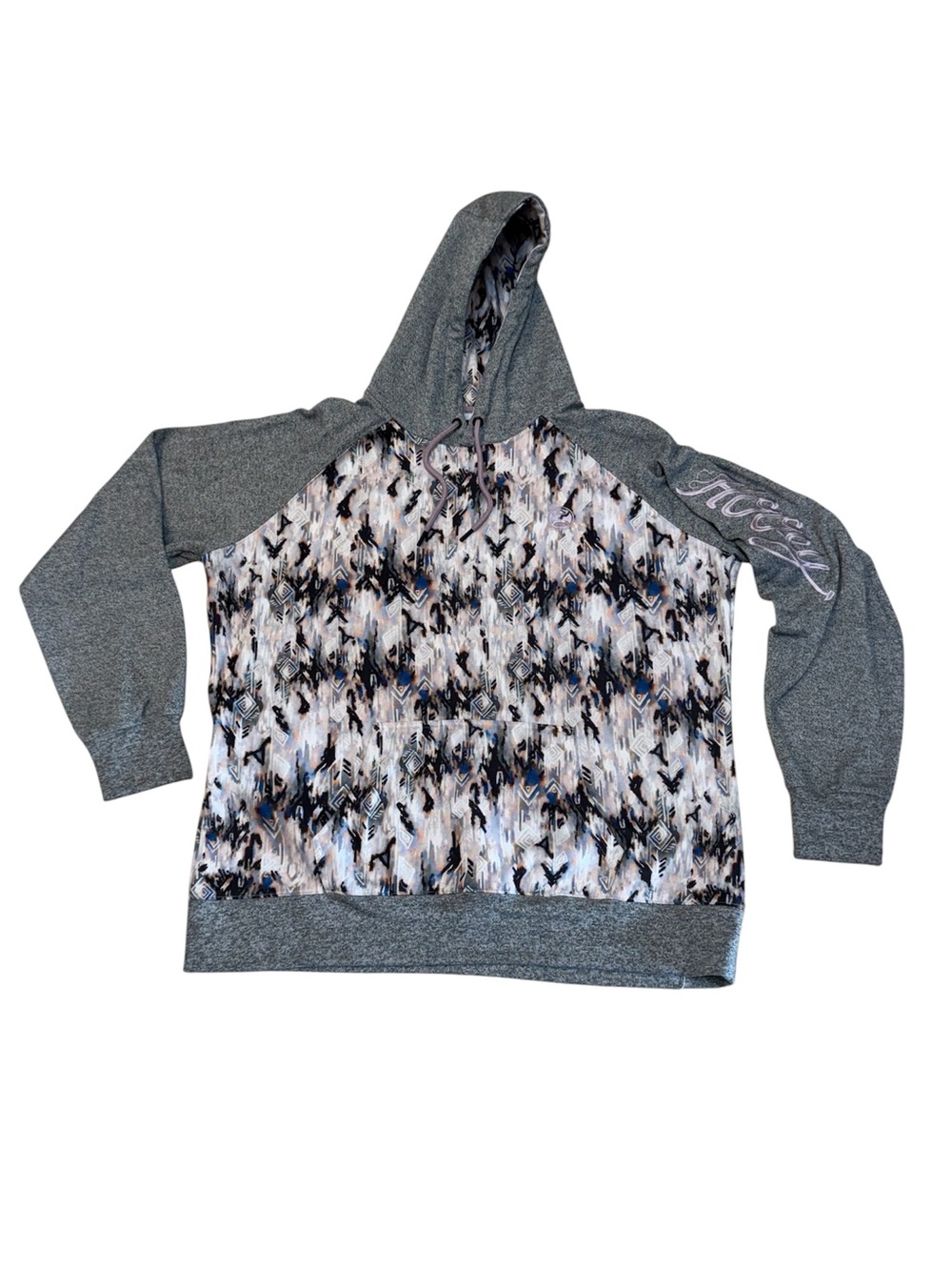 Hooey Women’s Southwestern Aztec Print Western Hoodie Sweatshirt Size XXL